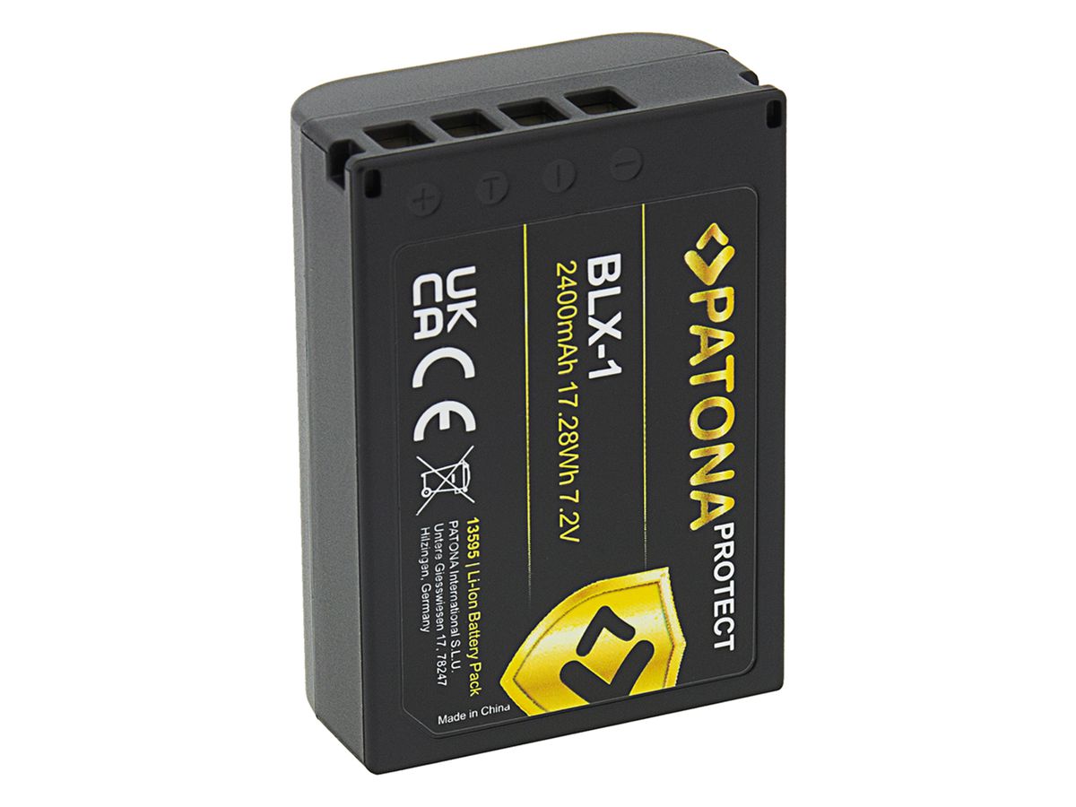 Patona Protect Akku OM System BLX-1 OM-1