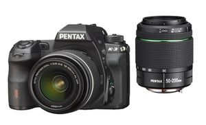 Pentax K-3 schwarz DAL18-55WR+50-200 WR