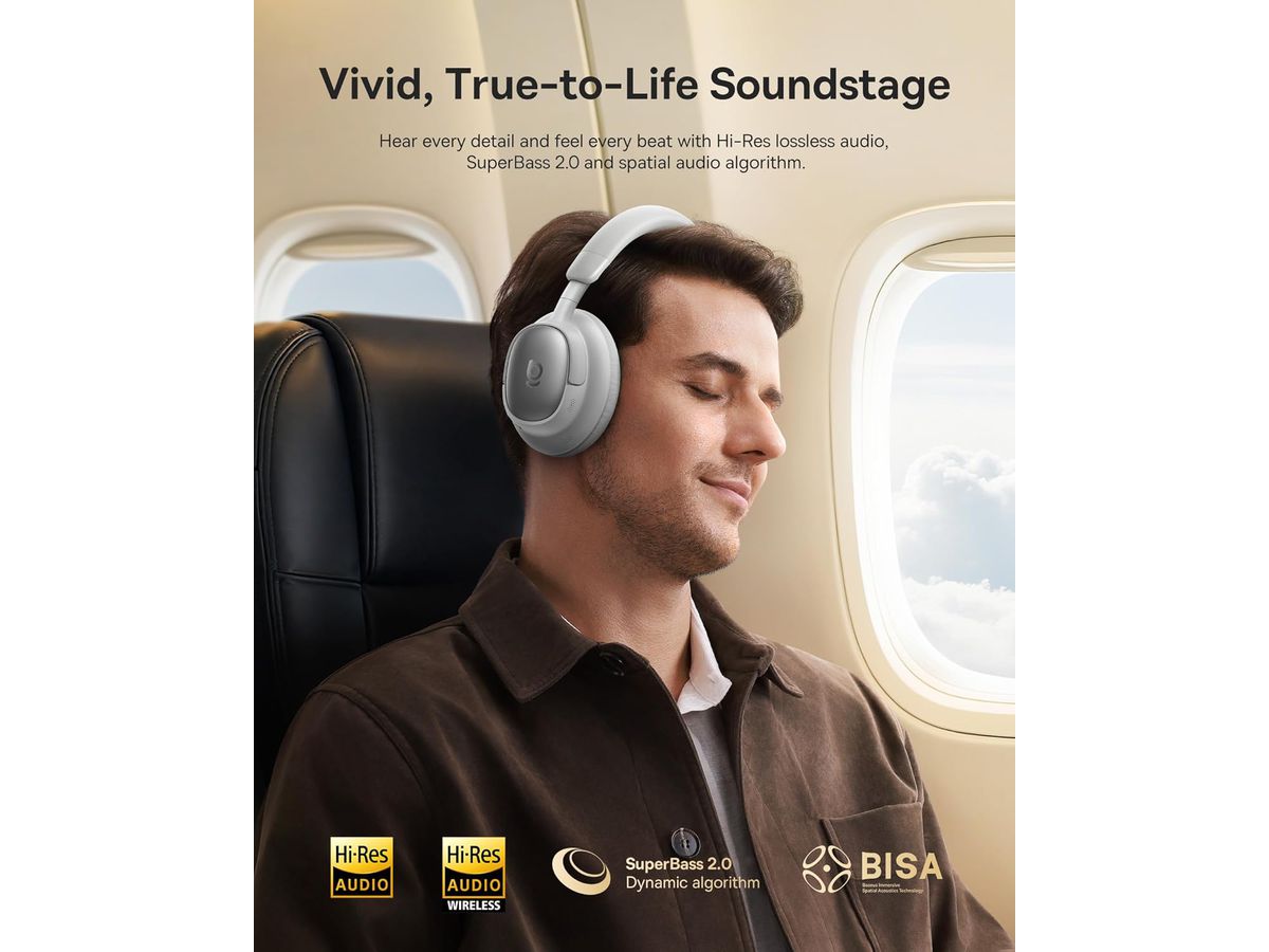 Baseus Bowie MH1 Wirel ANC Headphones Gr