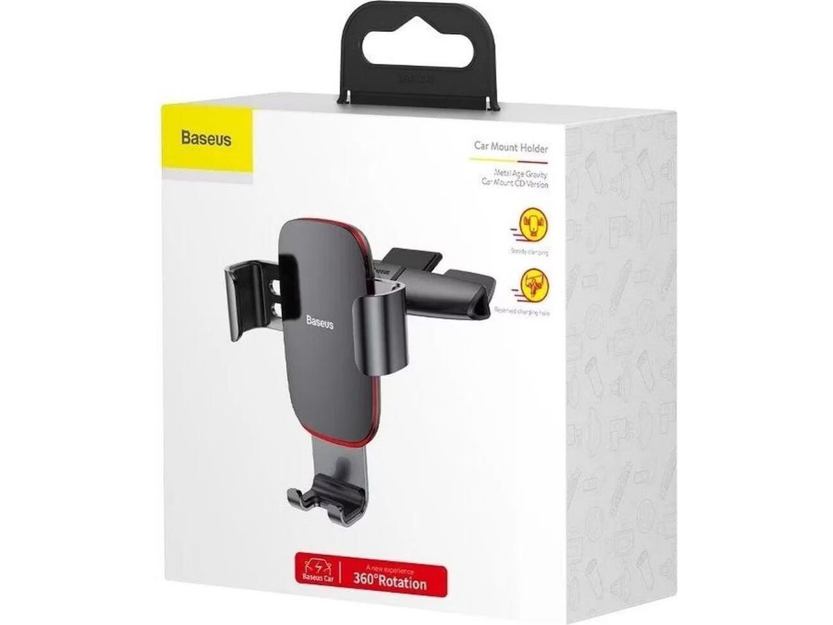 Baseus CD Slot Car Mount Holder Black