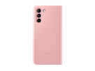 Samsung Galaxy S21 Clear View Cover pink