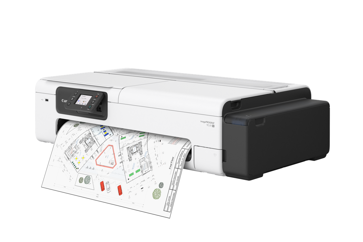 Canon iPF TC-21M 24" Plotter + Scanner