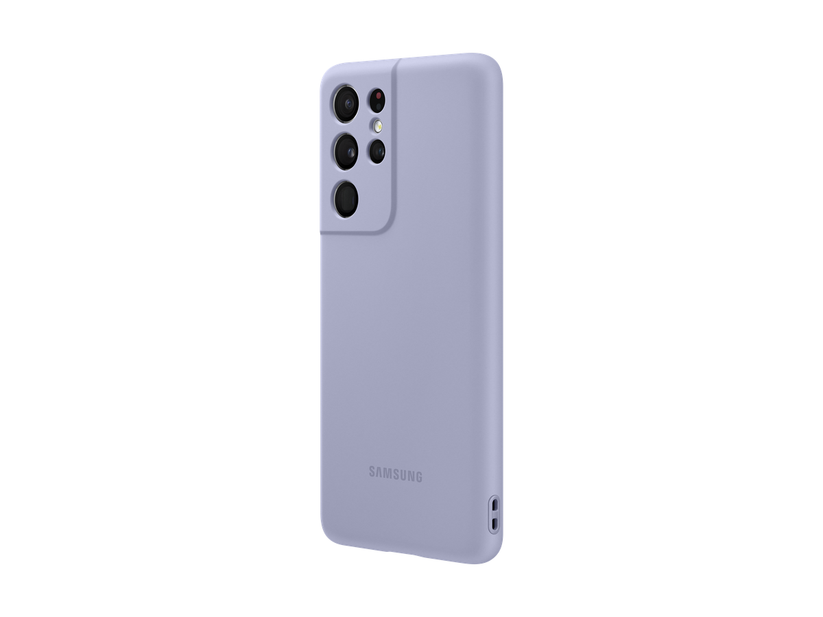 Samsung Silicone Cover S21 Ultra violet