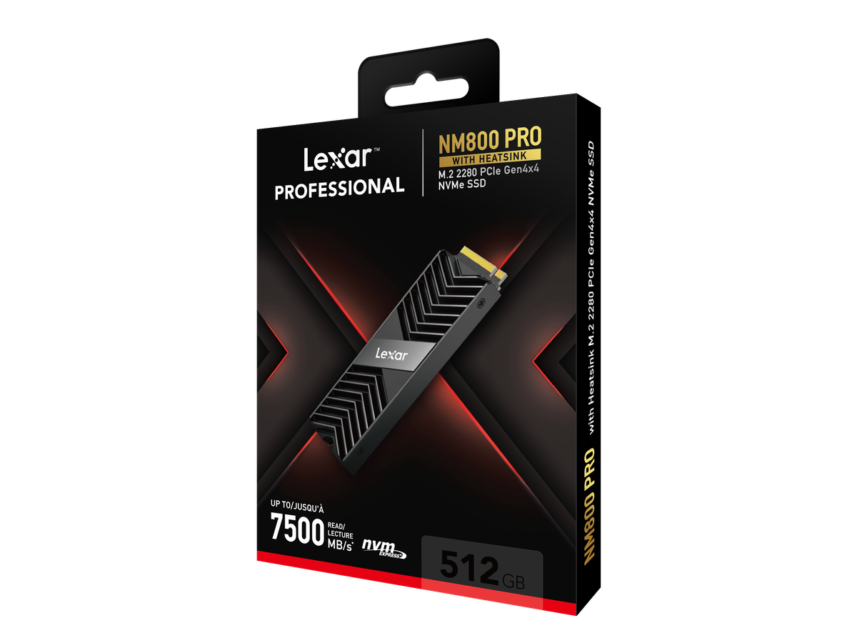 Lexar NM800PRO M.2 SSD 512GB Gen4x4
