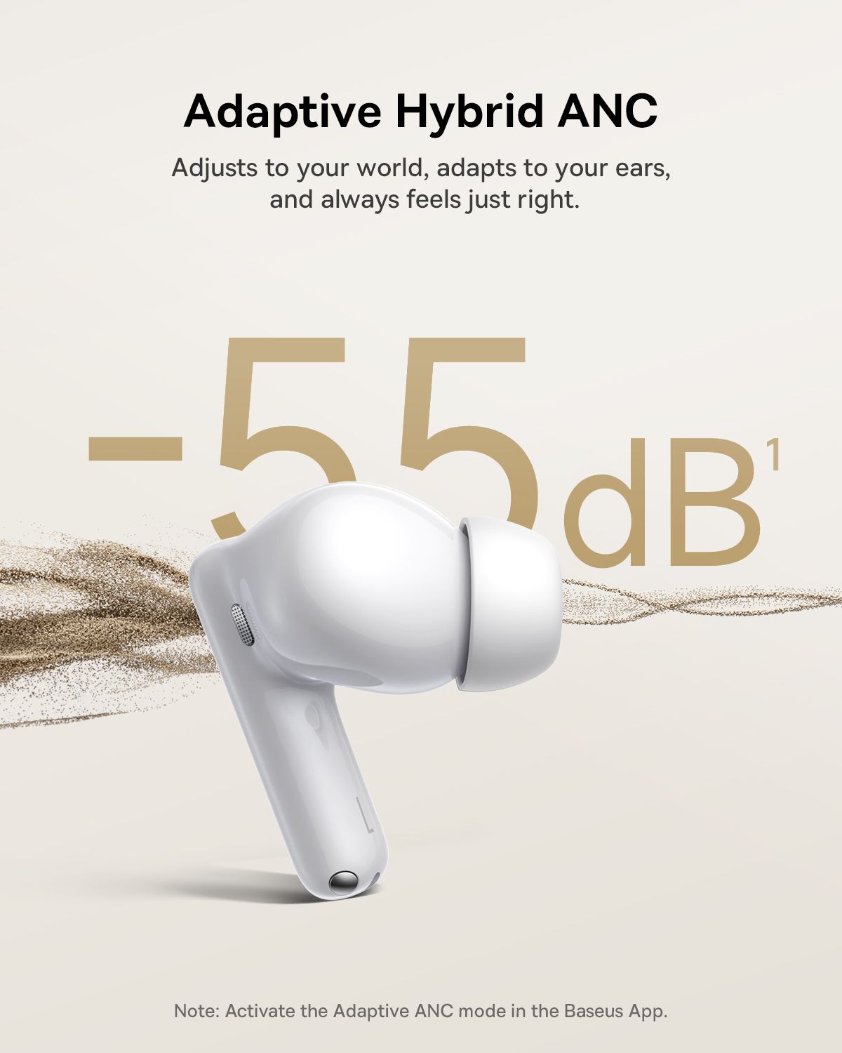 Baseus Bowie MP1 TWS Earbuds White