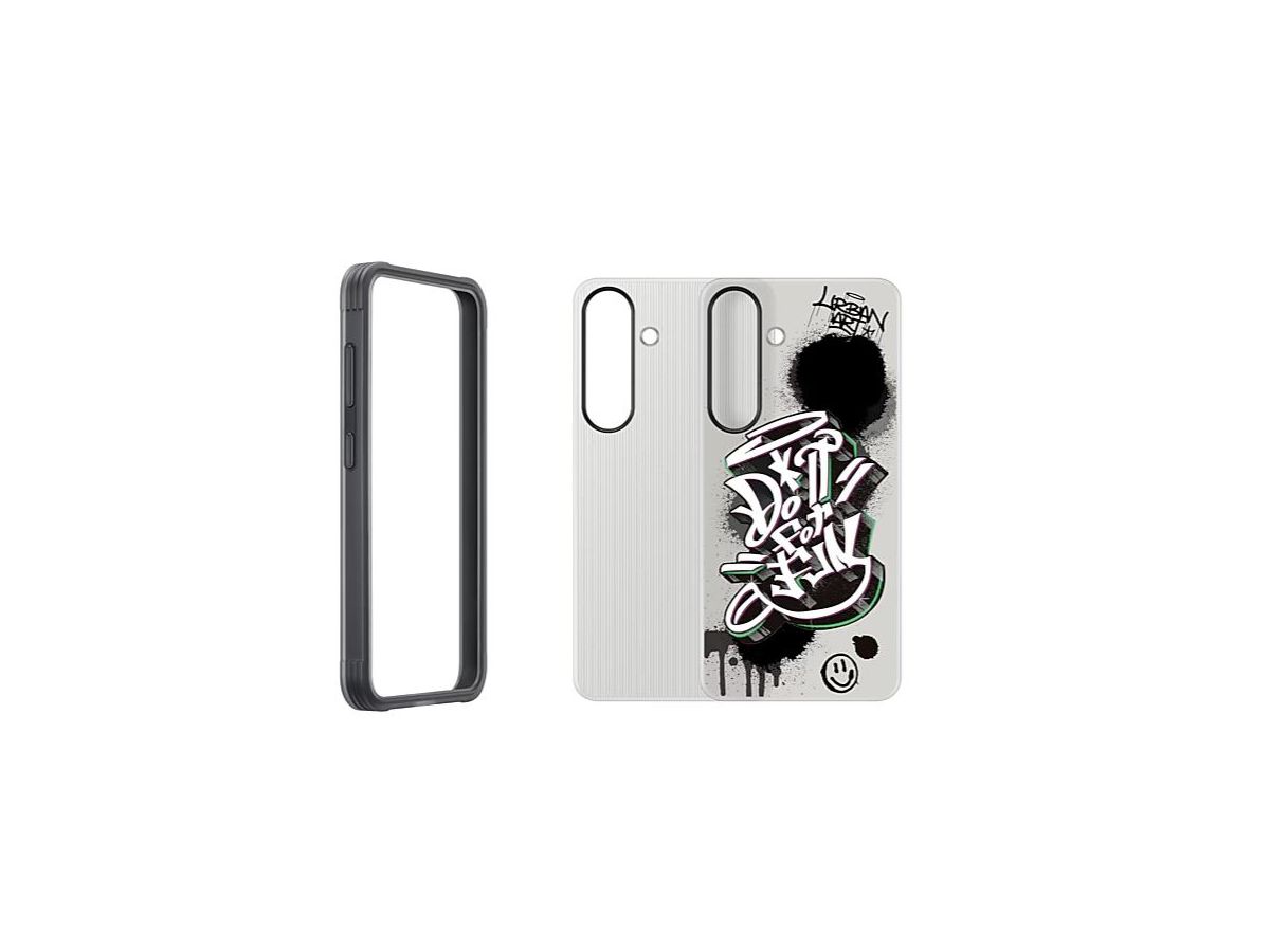 Samsung S25 Flipsuit Rugged Case Black