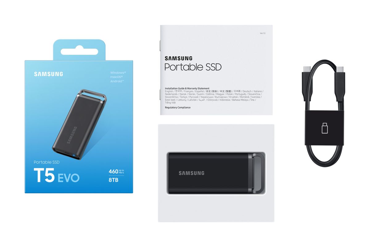 Samsung PSSD T5 EVO 4TB black