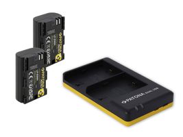 Patona LP-E6NH Set Chargeur + 2 Batterie