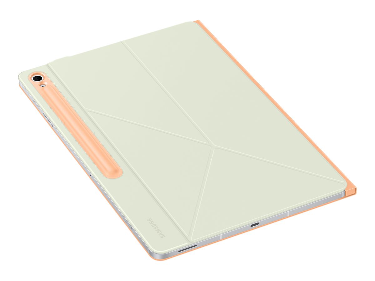 Samsung Tab S10FE+ Book Cover Orange
