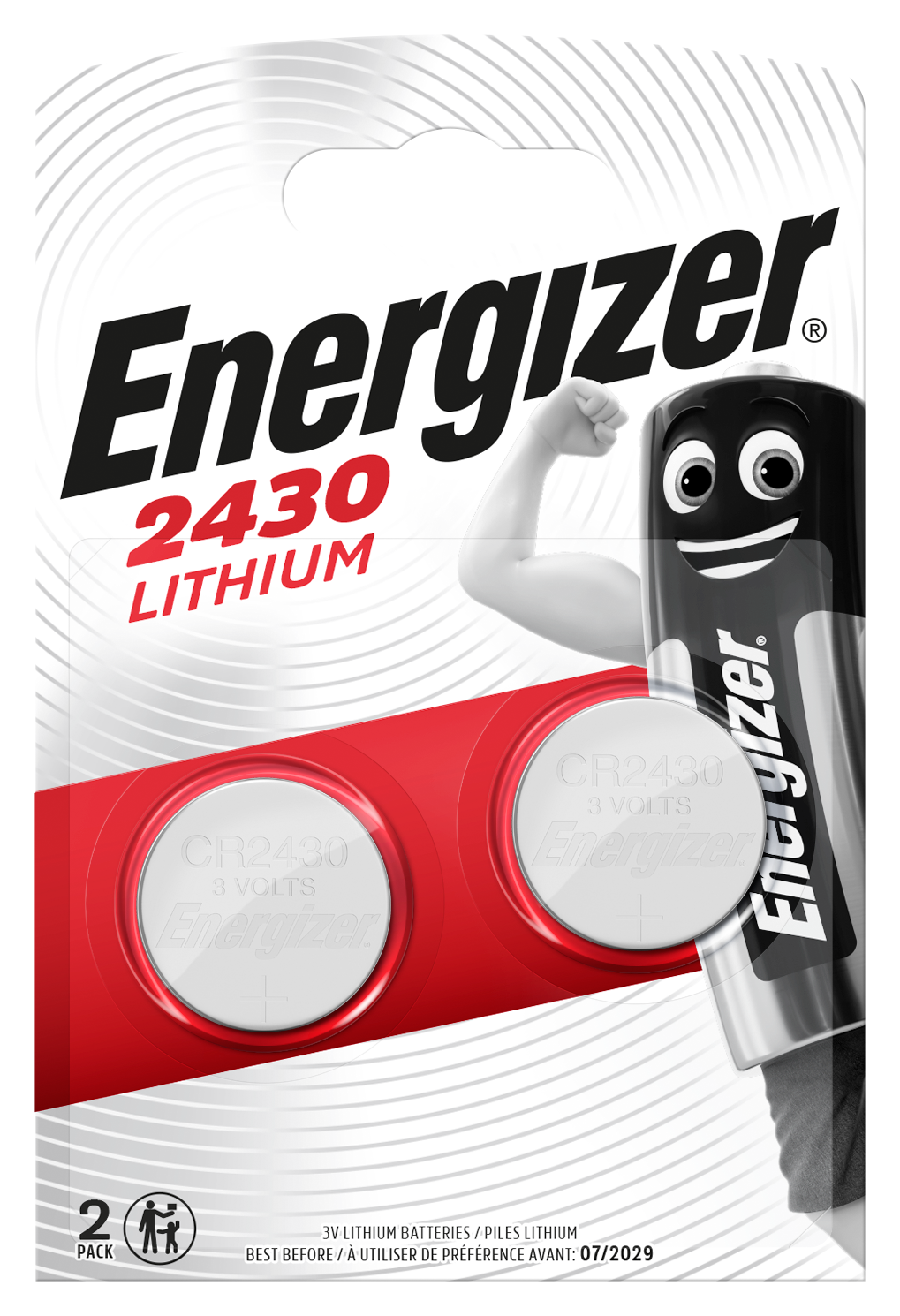 Energizer CR 2430 Lithium   FSB-2