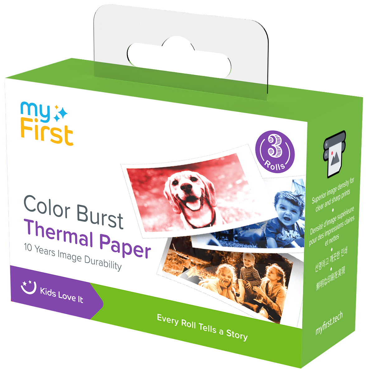 myFirst Thermal Paper Color Burst