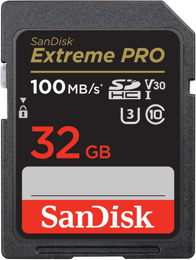 SanDisk Extreme Pro 100MB/s SDHC 32GB
