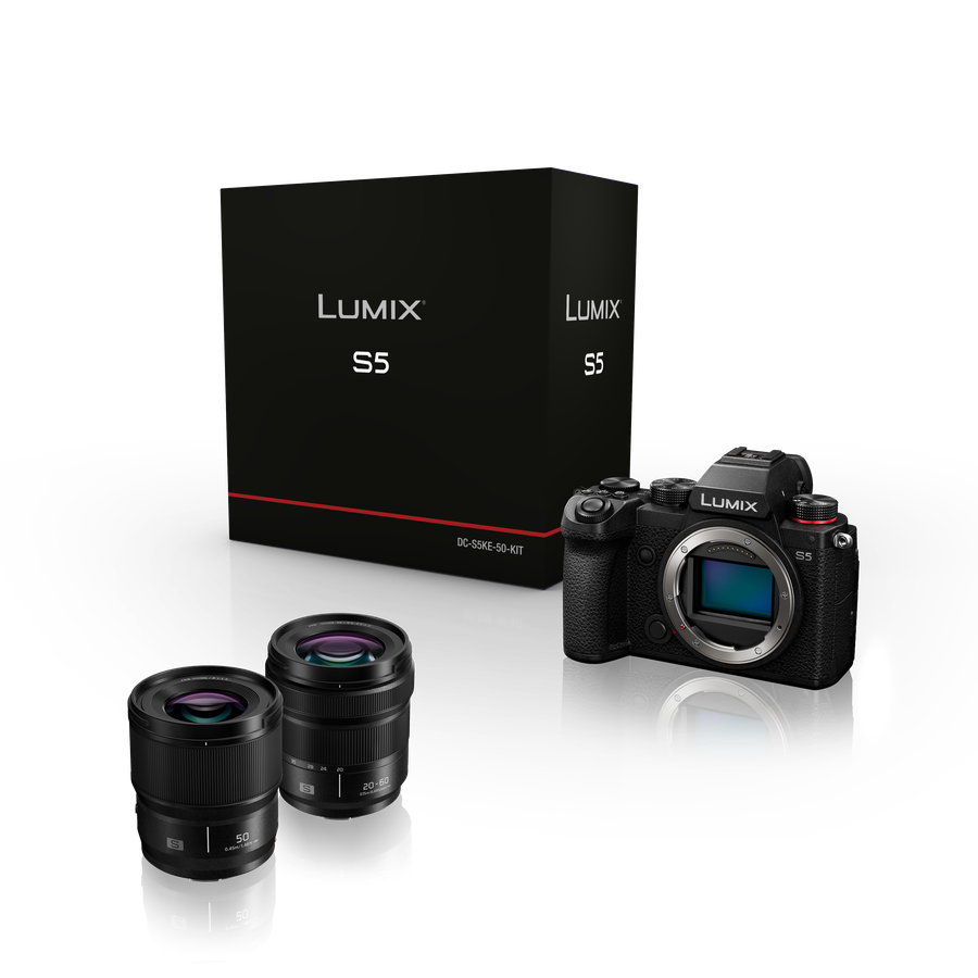 Panasonic Lumix S5 + 20-60 + 50mm 1.8