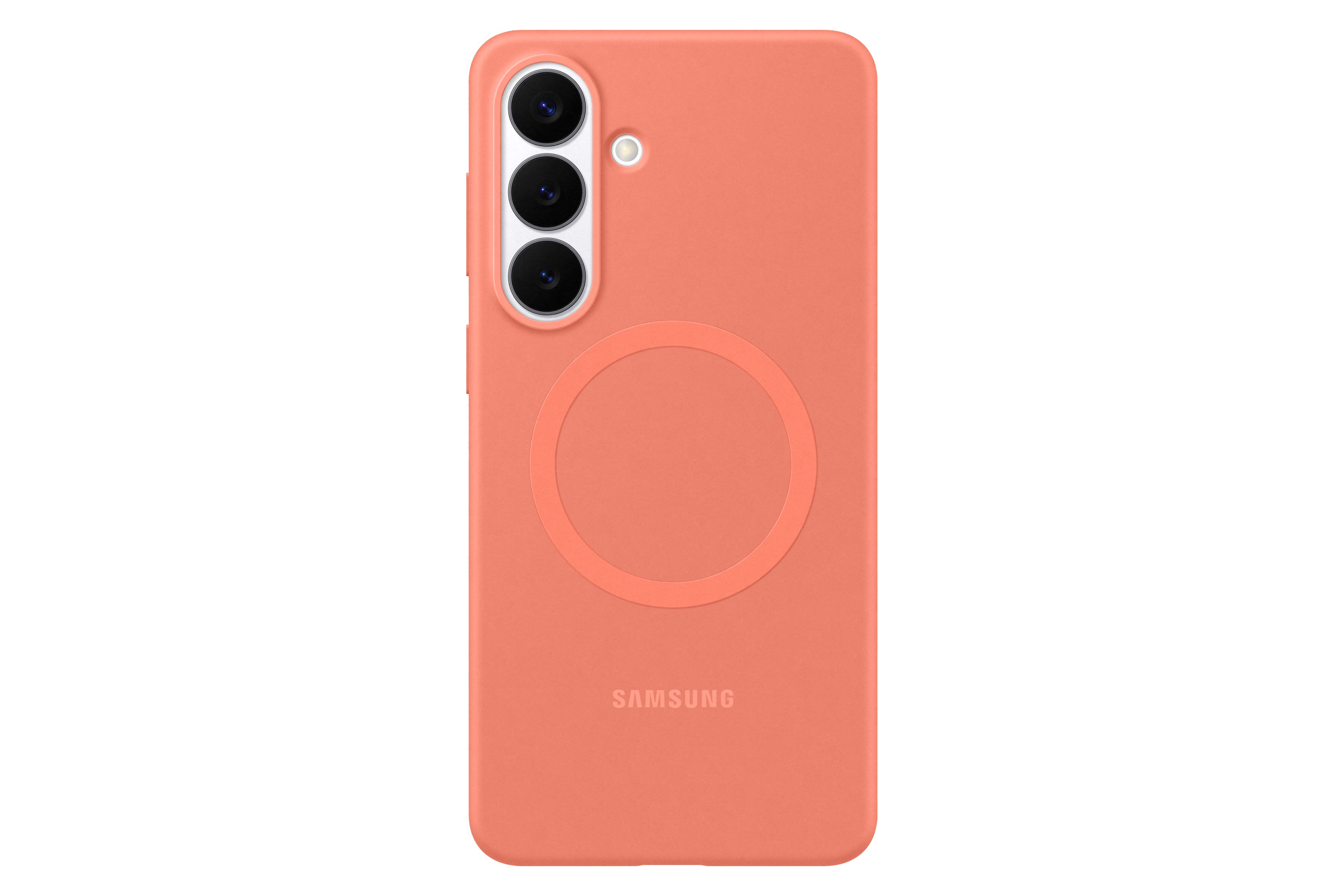 Samsung S26+ Silicone Magnet Coralred