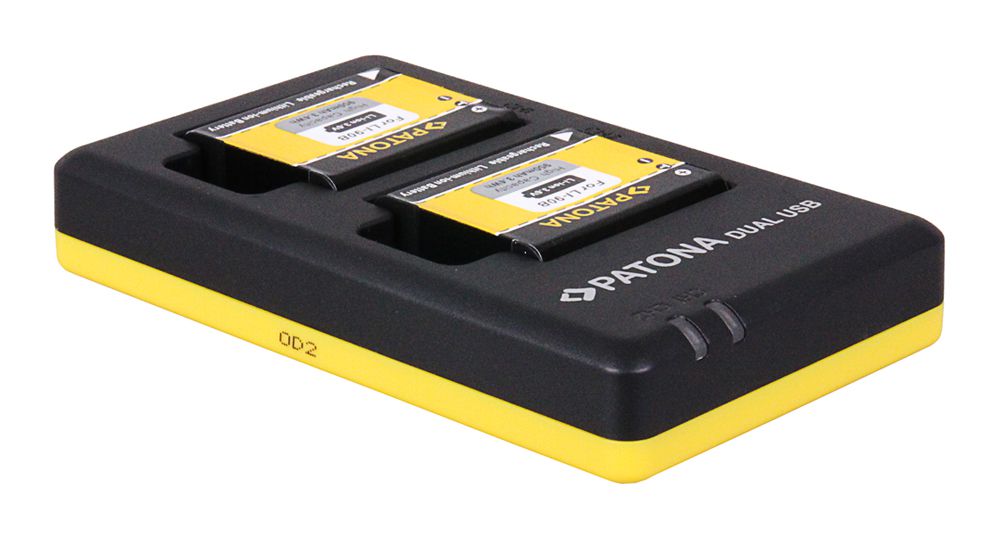 Patona Chargeur Dual USB Olympus Li-90