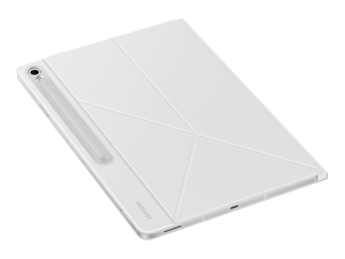 Samsung Tab S10FE+ Book Cover White