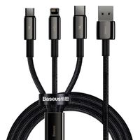Baseus USB-A 3-in-1 Cable 1.5m Black