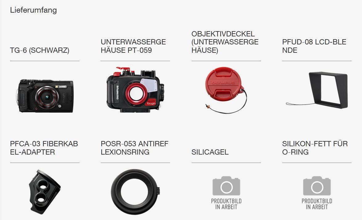 Olympus Stylus Tough TG-6 Open Water Kit