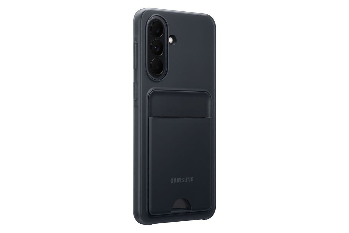 Samsung A37 Card Slot Case Black
