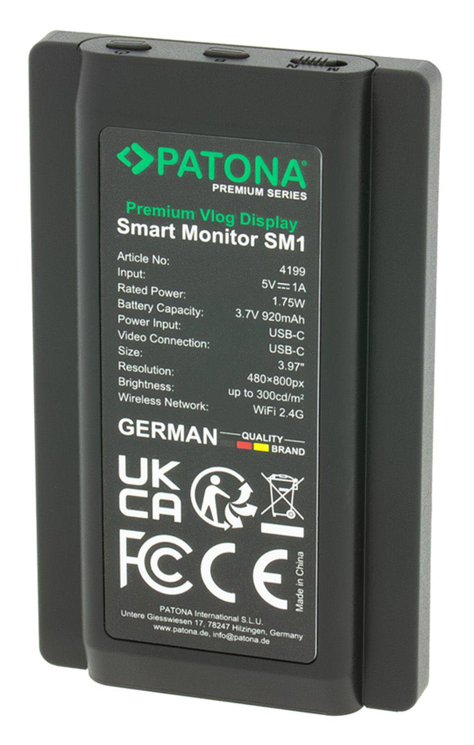 Patona Vlog Display Smart Monitor SM1