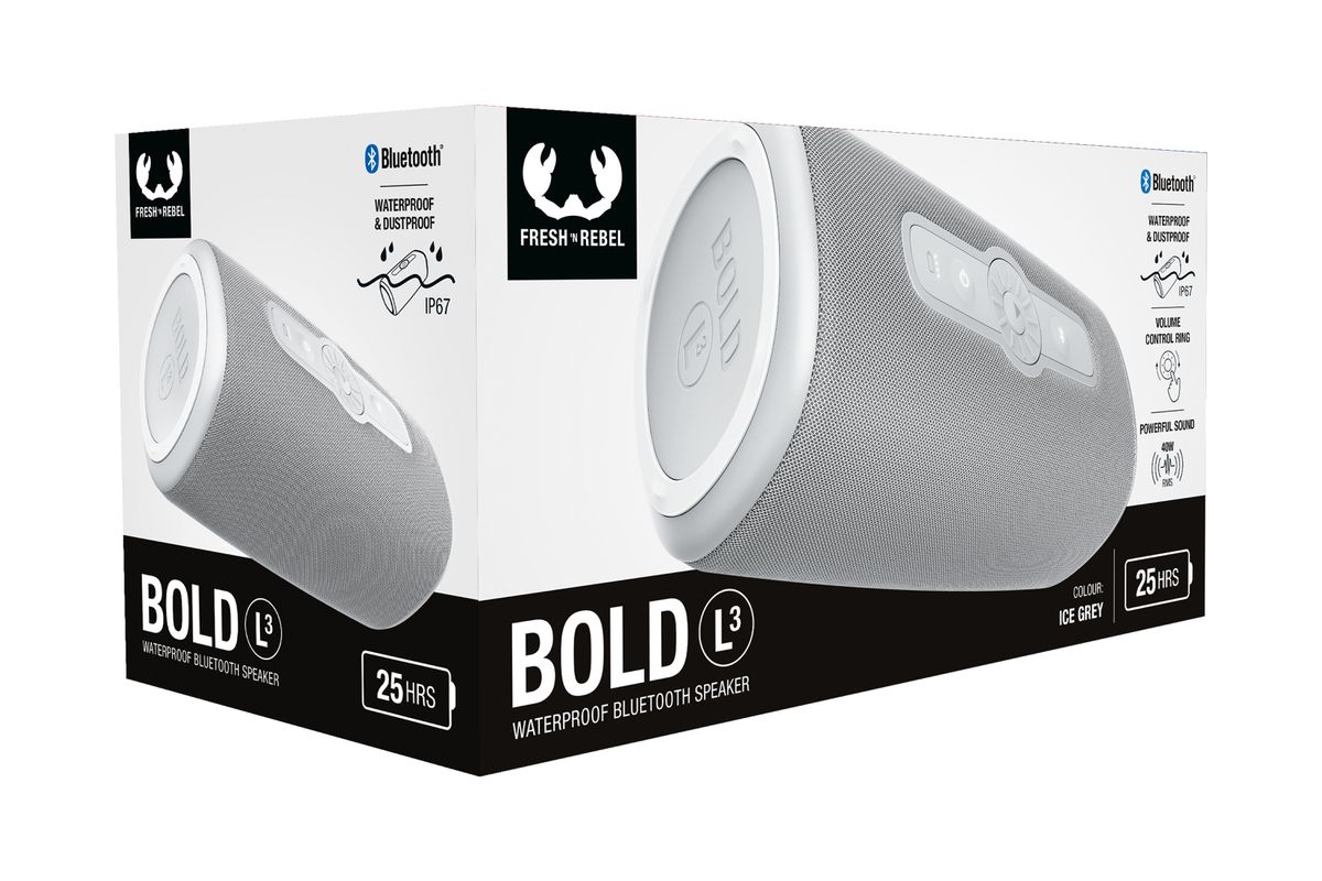 Fresh 'n Rebel BOLD L3 Ice Grey