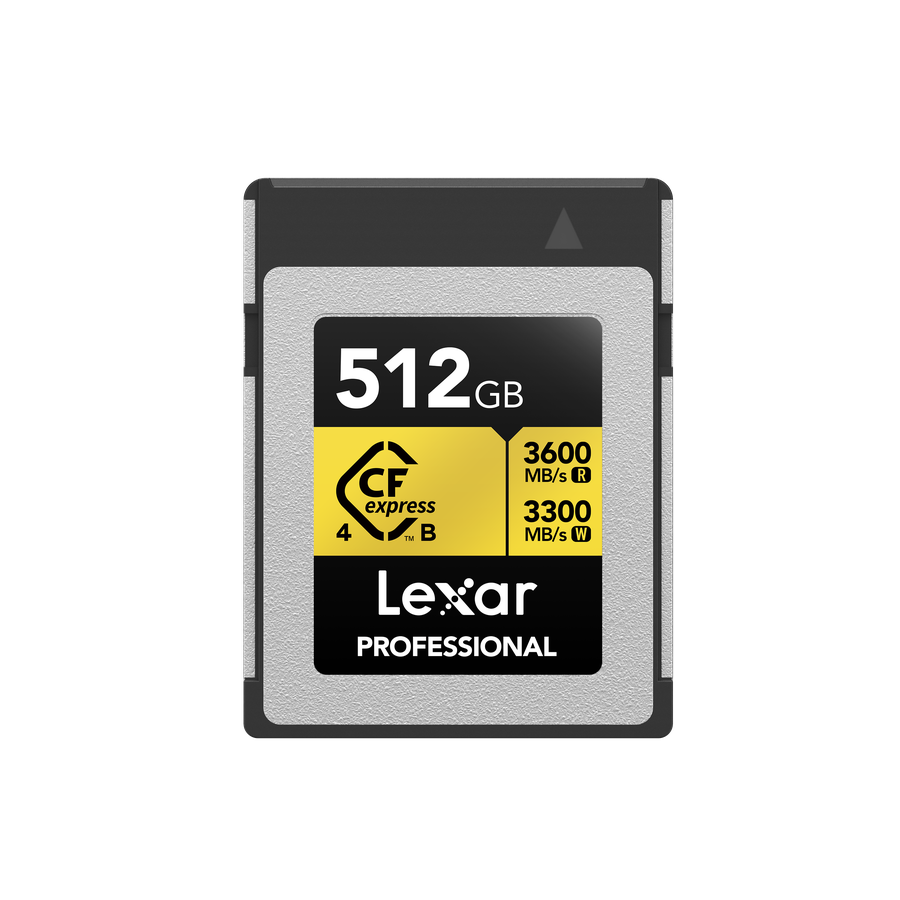 Lexar 3600MB/s CFexpress4.0 B 512GB Gold