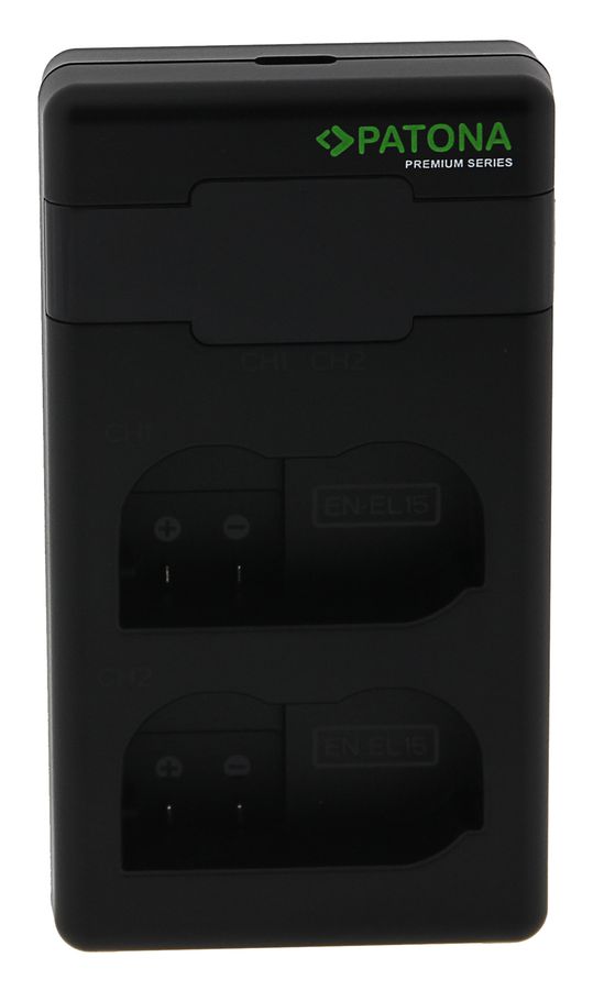 Patona Premium Twin Charg. Nikon EN-EL15