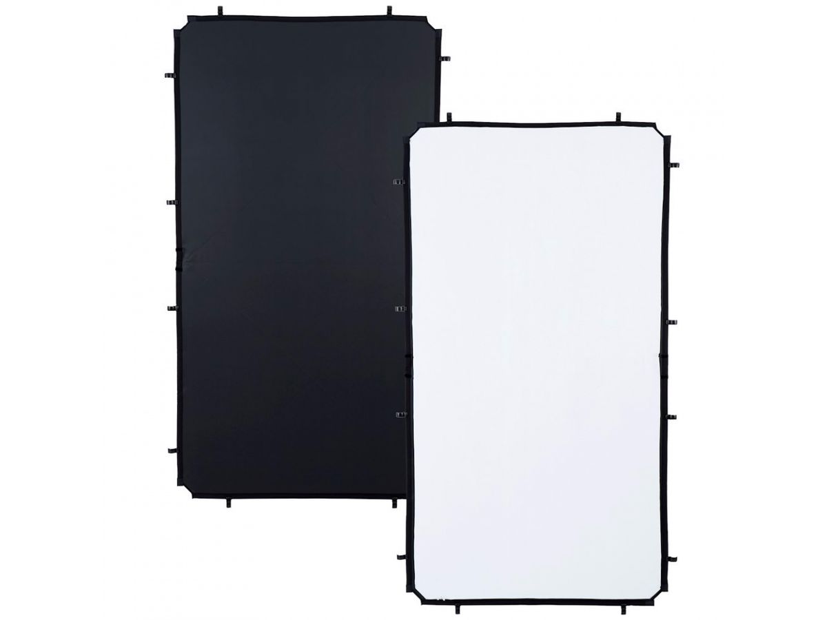 Manfrotto SkyRapid Fab 1.1x2m Black/Whit