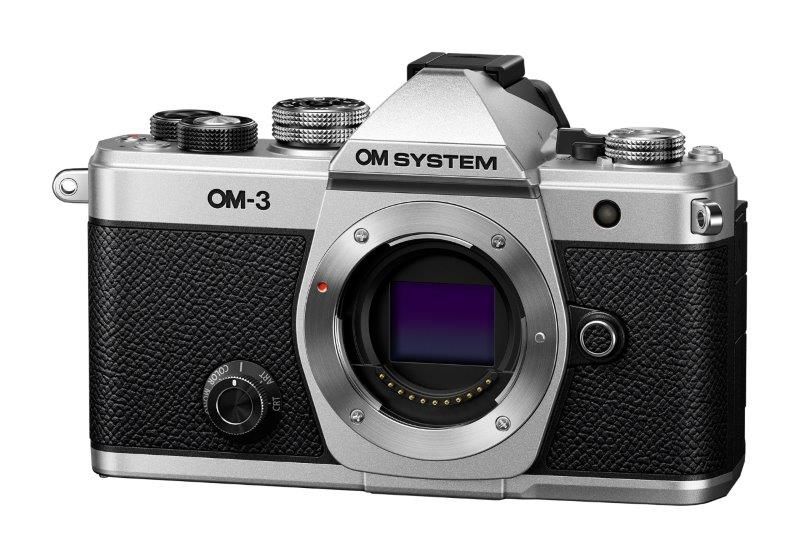 OM System OM-3 body silver