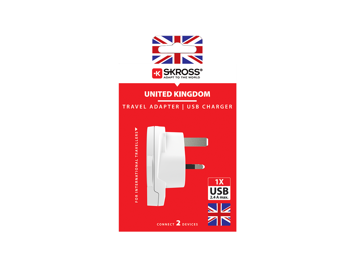 Skross World to UK USB
