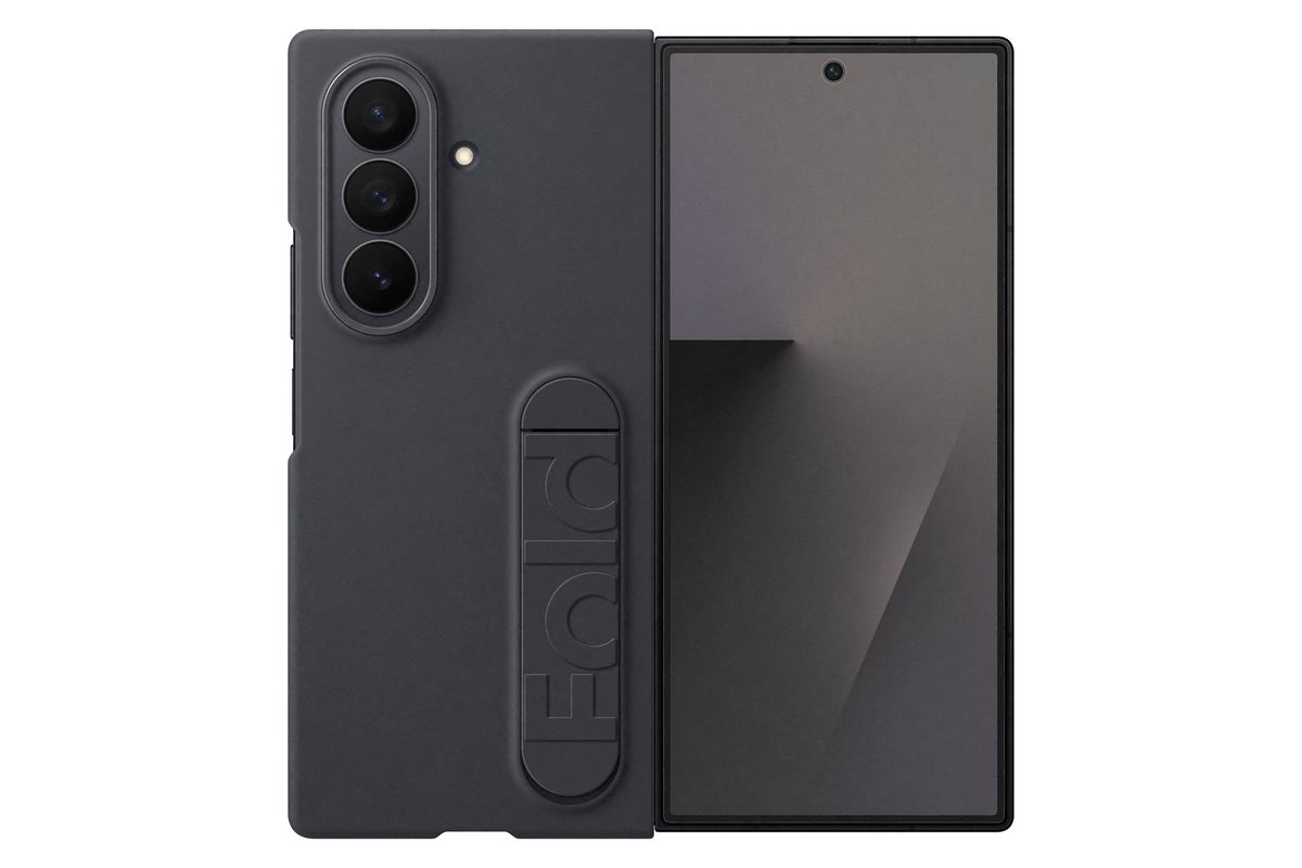 Samsung Fold 7 Silicone Case Black