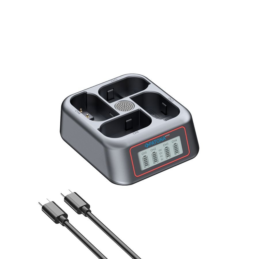 Patona PD 4-Port Fast Charger DMW-BLK22