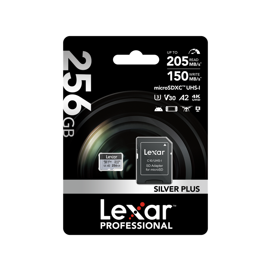 Lexar micro SDXC Silver Plus 256GB