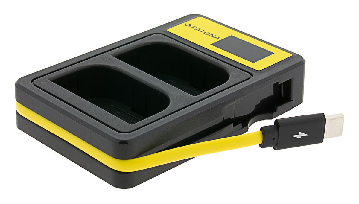 Patona Smart Dual Ladegerät Canon LP-E6