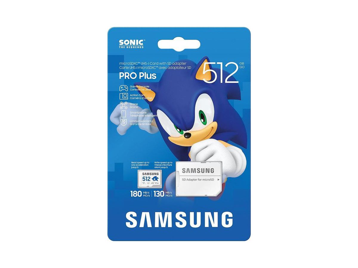 Samsung Pro+ SONIC microSDXC 512GB