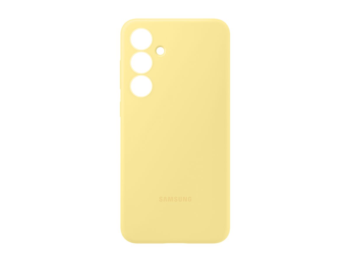 Samsung S24 FE Silicone Case Yellow