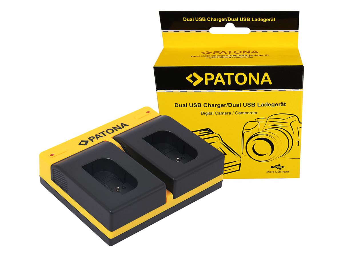 Patona Chargeur Dual USB Panasonic BLK22