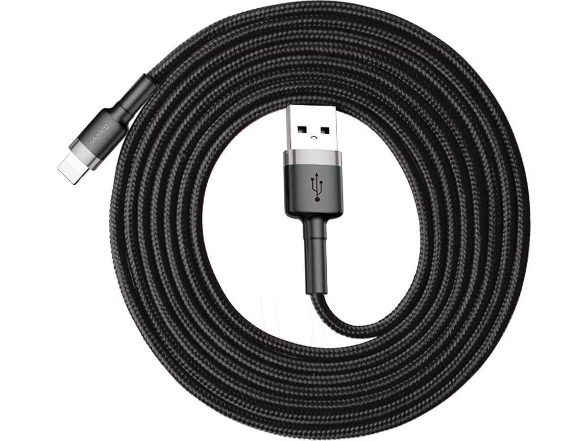 Baseus USB-A to Lightning Cable 2m Black