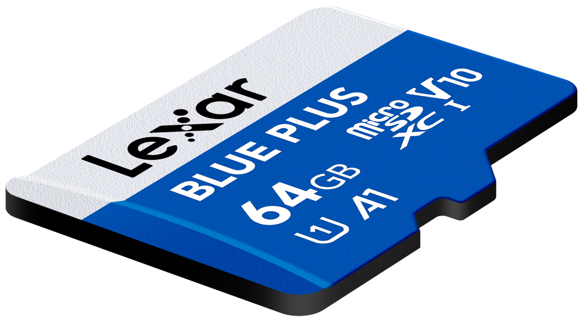 Lexar microSDXC 100MB/s Blue Plus 64GB