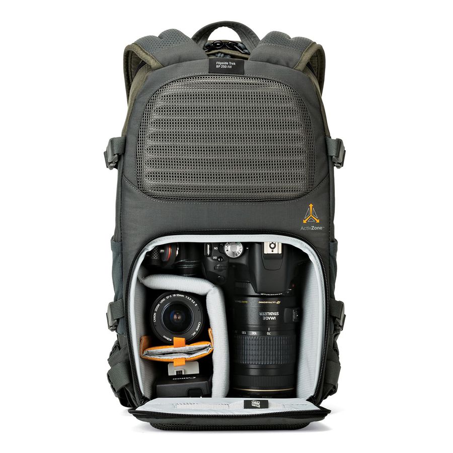 Lowepro Flipside Trek BP 250AW grau/grün