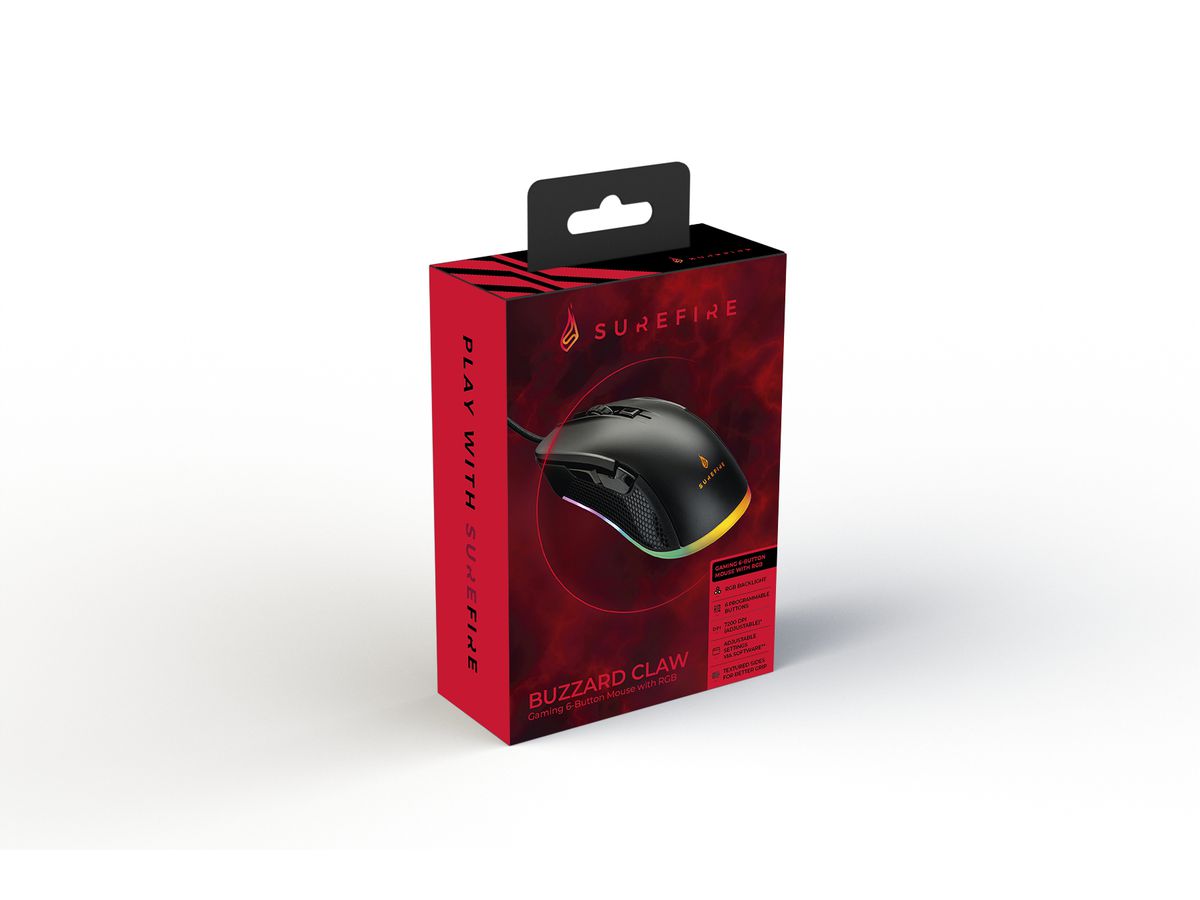 SureFire Gaming Mouse Buzzard Claw
