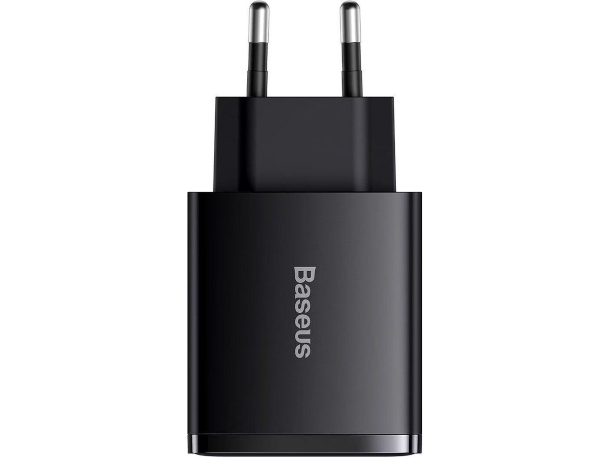 Baseus Quick Charger 3 Port 30W Black