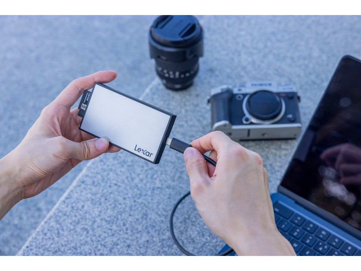 Lexar PRO Workflow SD Dual-Slot Reader