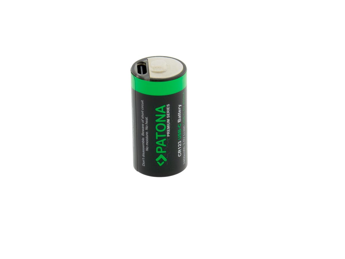 Patona Premium Akku 4x CR123 USB-C