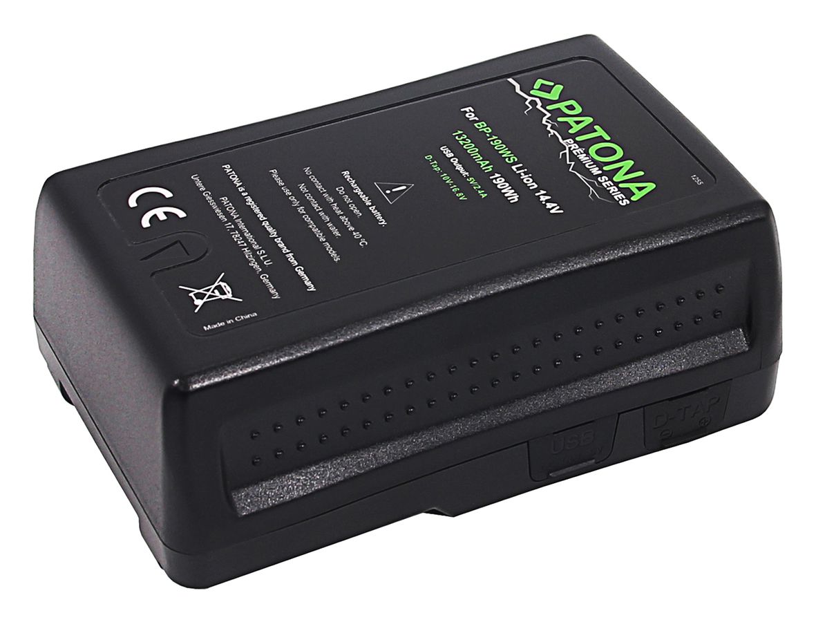Patona Premium Akku Sony BP-190WS