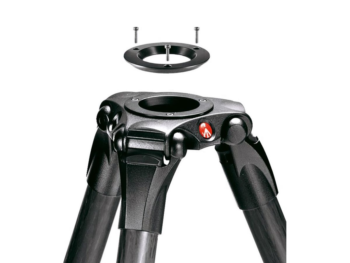 Manfrotto MPRO CF Tripod w/75mm Bowl