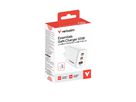 Verbatim GaN 3 Port Charger 65W White