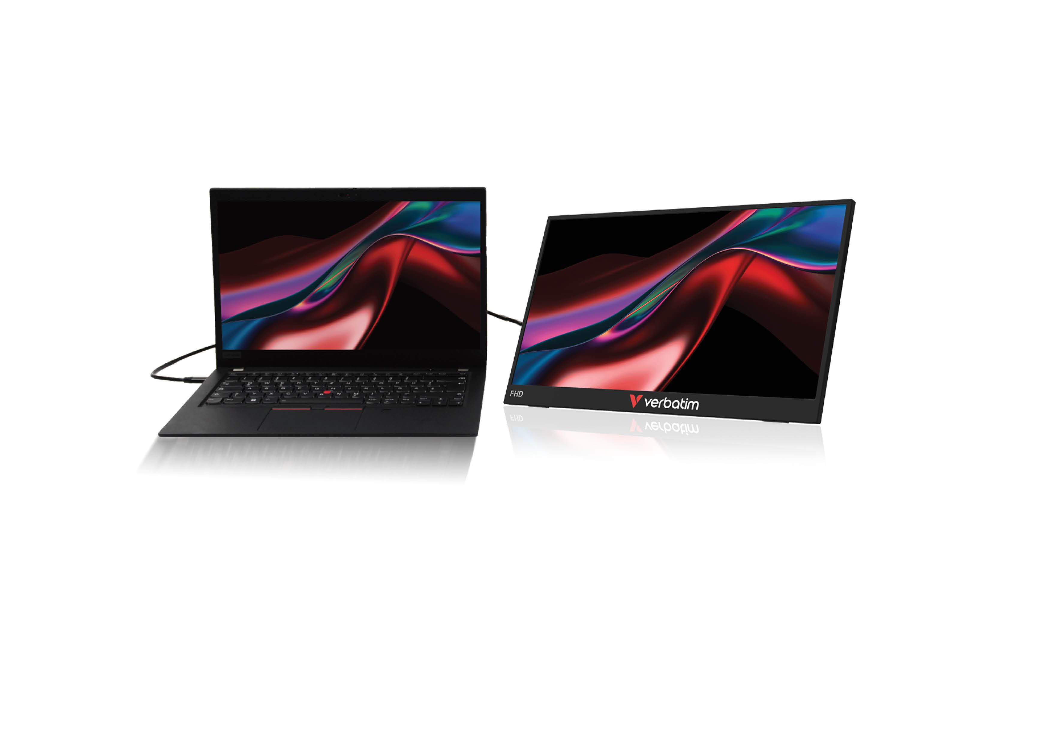 Verbatim Portable Monitor 15.6" Light