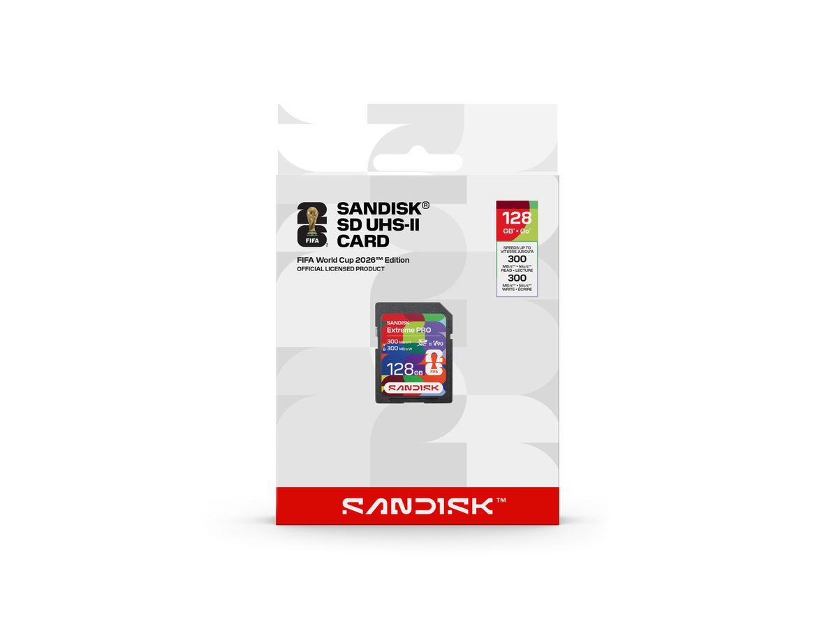 SanDisk Extreme PRO SD FIFA 2026 128GB