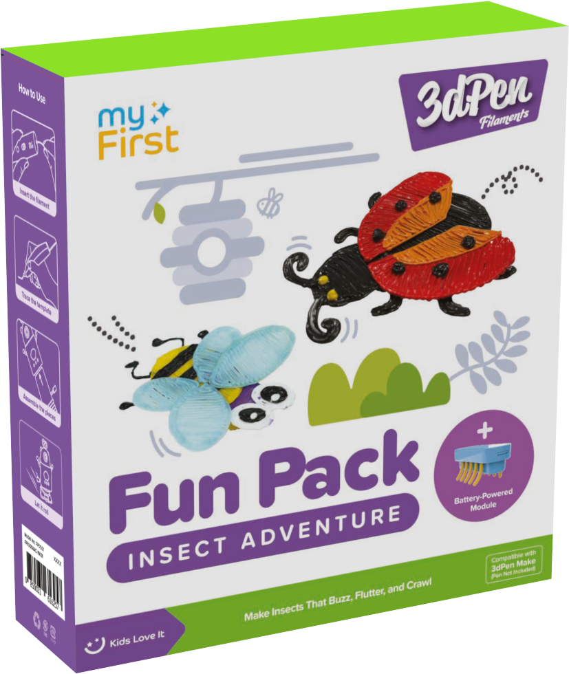 myFirst 3D Pen Filaments Insect Adv.
